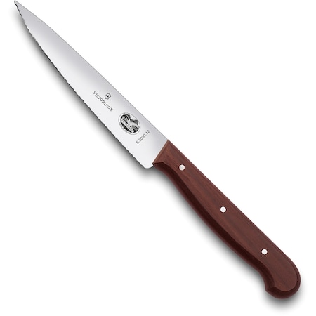 Swiss Army Brands 2023 Victorinox 40003 Kitchen Wood Steak, 40.75In Blade, Serrated, Spear Point VIC-5.2030.12